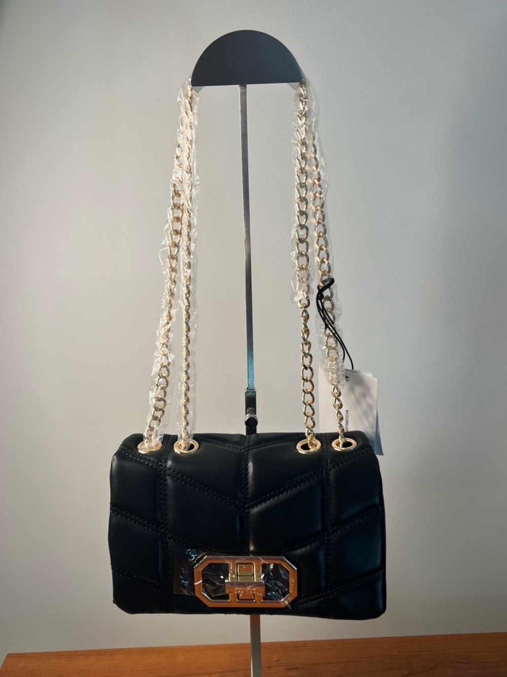 NWT Nicole Miller New York Black Small Shoulder Bag